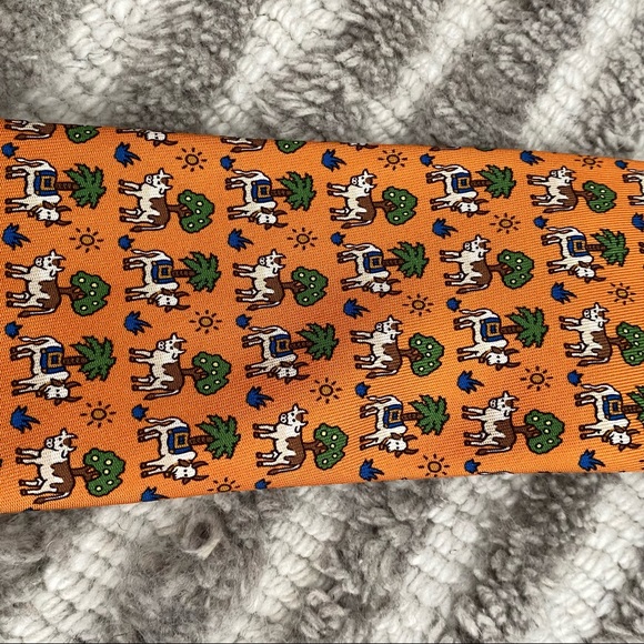 Hermes Silk Tie - Picture 4 of 7